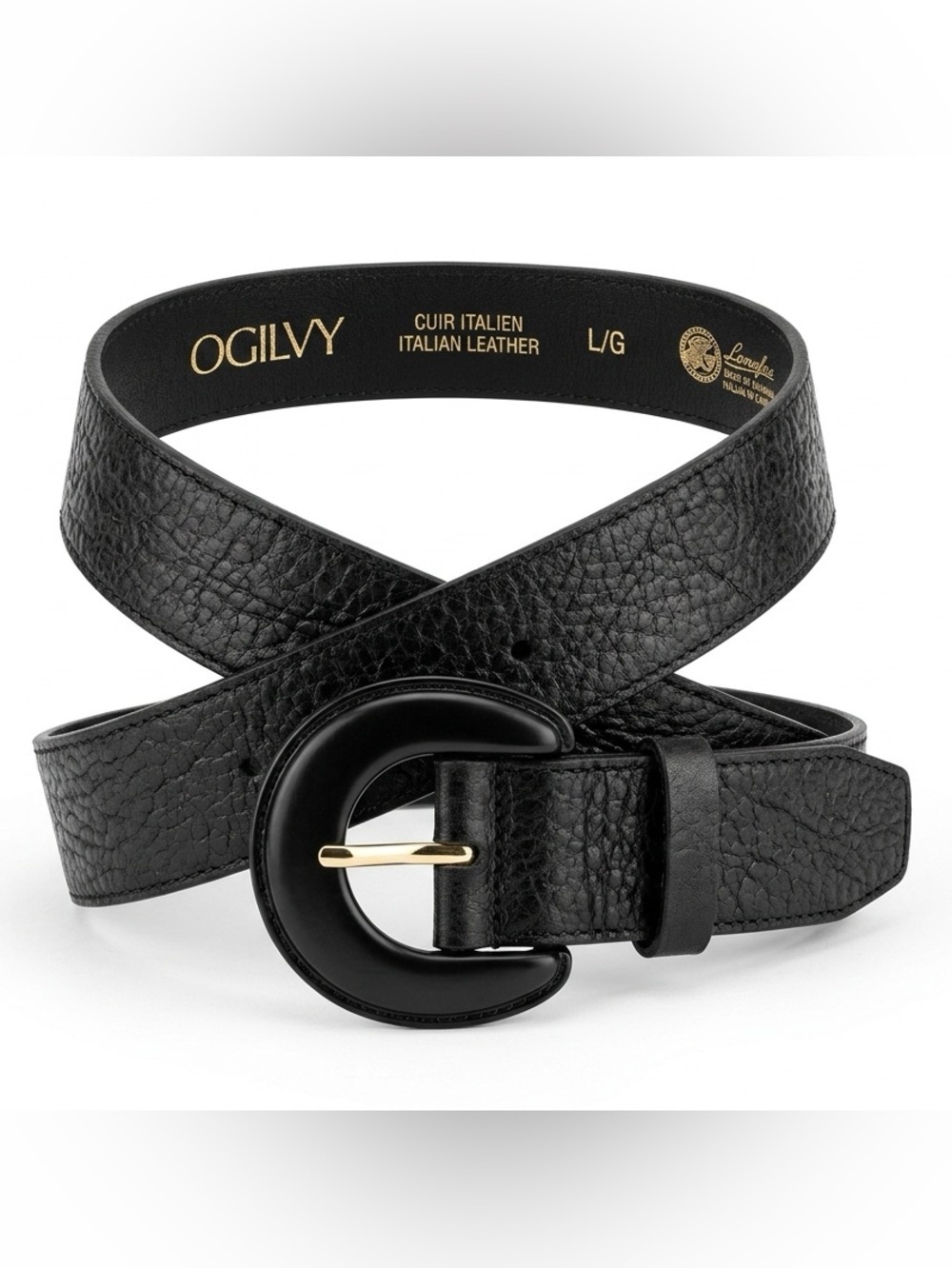 Ogilvy leather belt